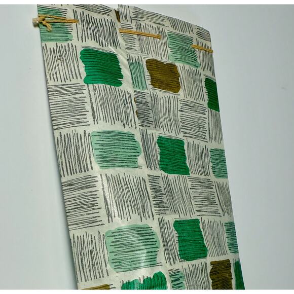 Vintage Gift Bags 9 Each Different Designs and Sizes Paper Drawstring - Picture 8 of 10